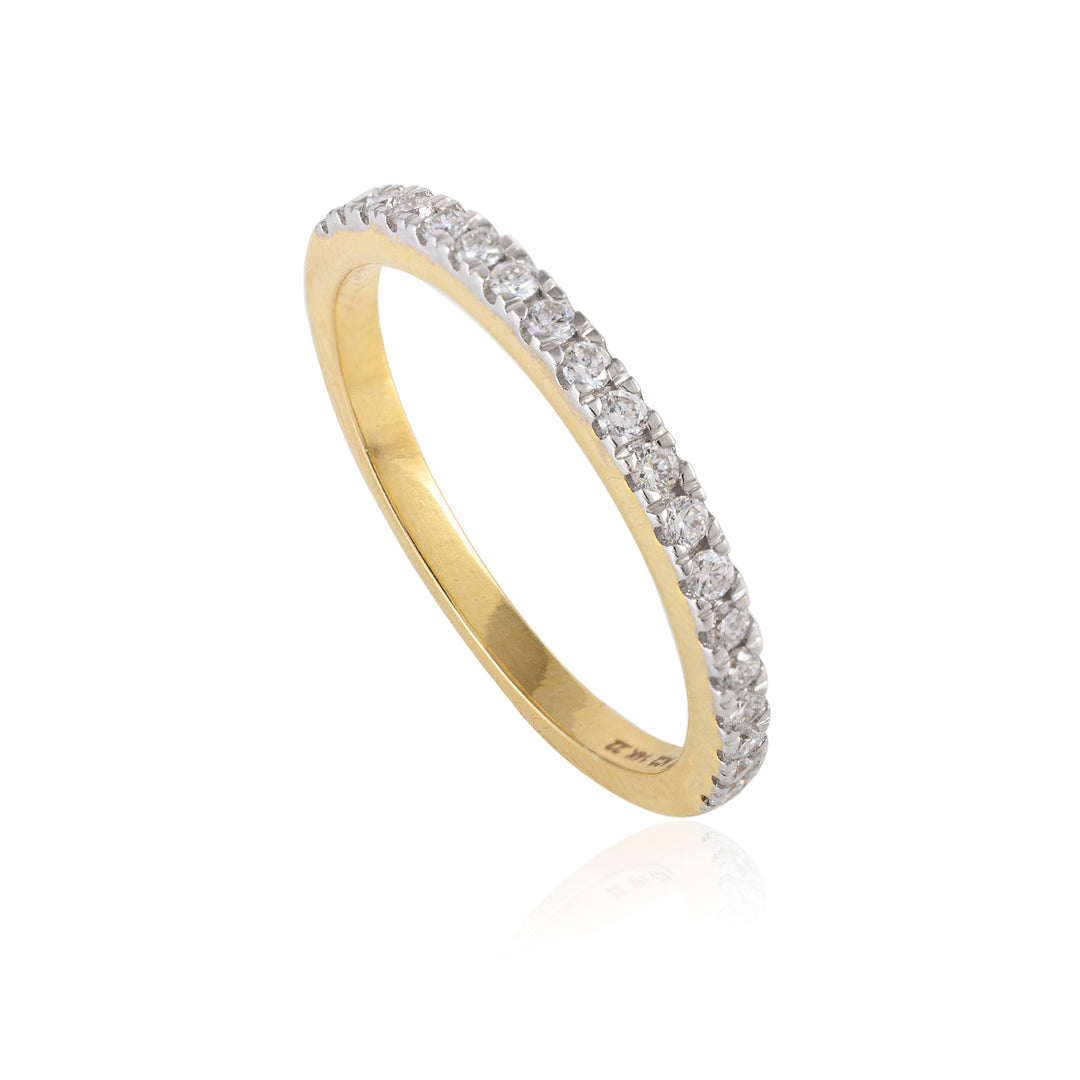 Trinket Half Diamond Band