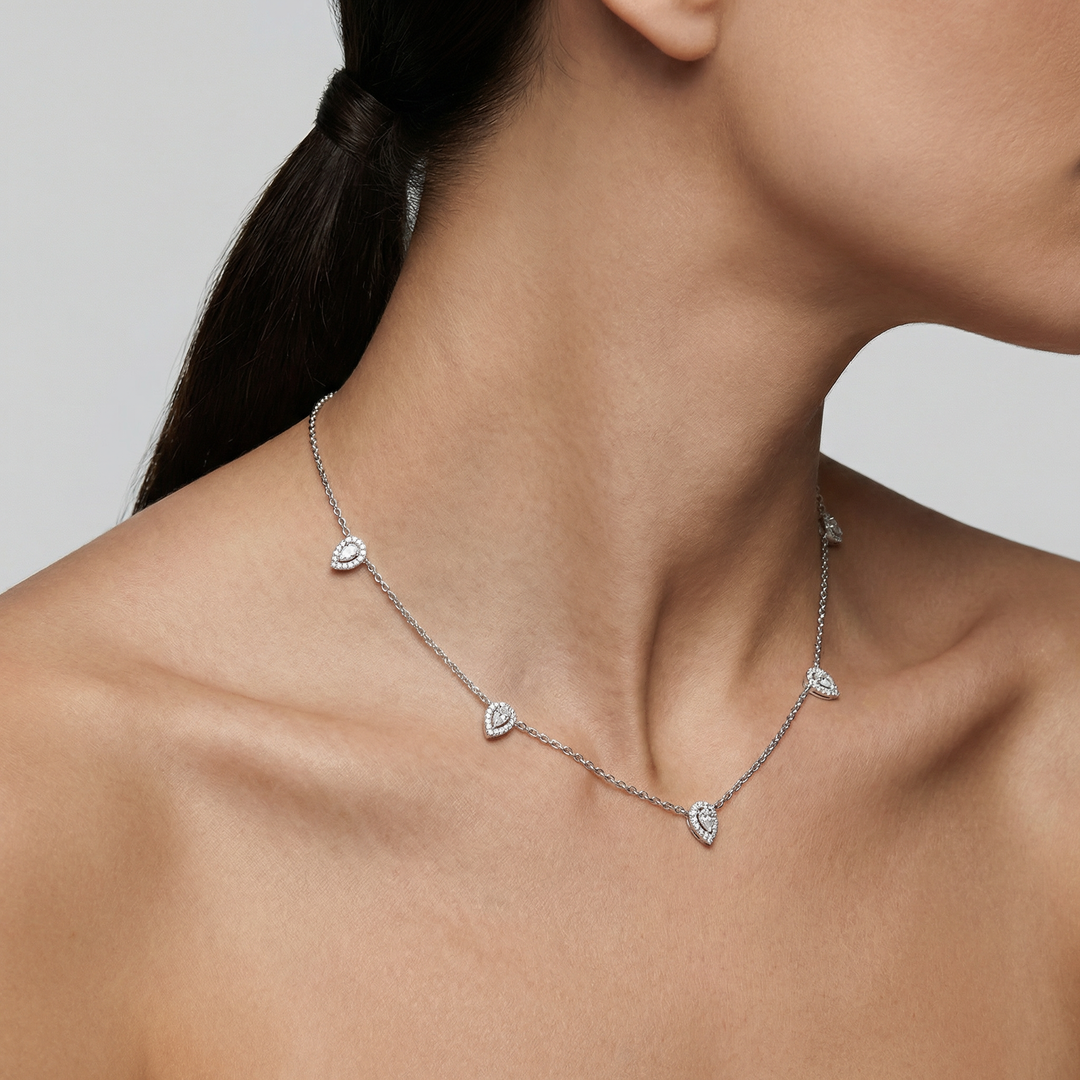 Multi Poire Necklace