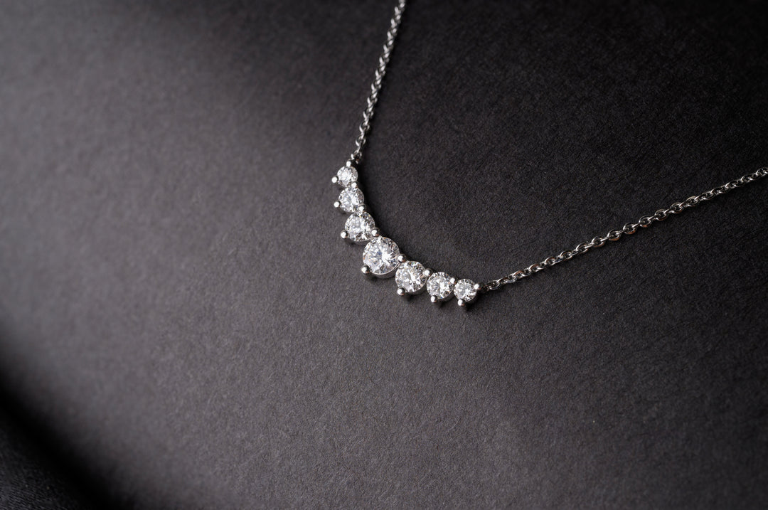 Solitaire Family Necklace