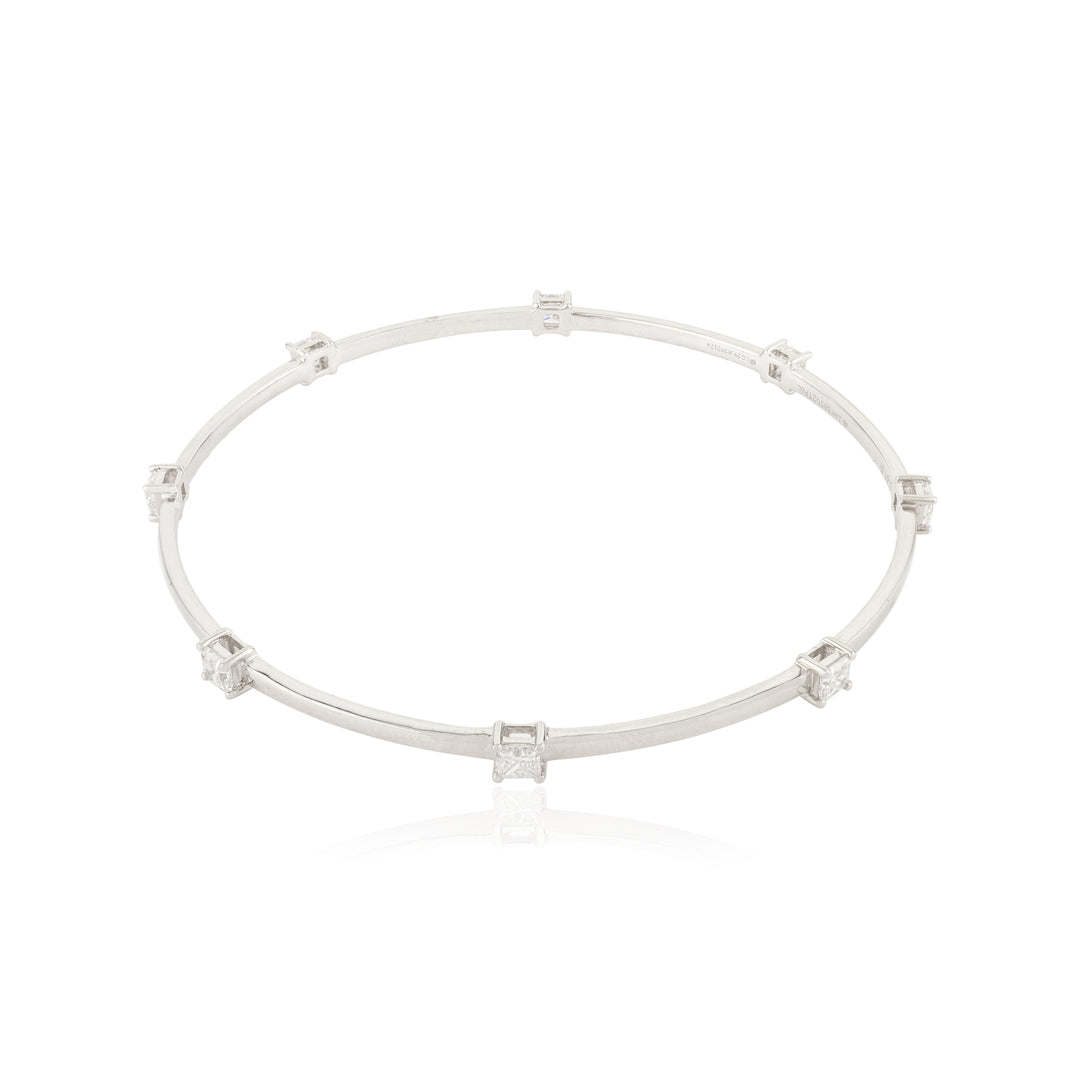 Clarette Bezel Bangle
