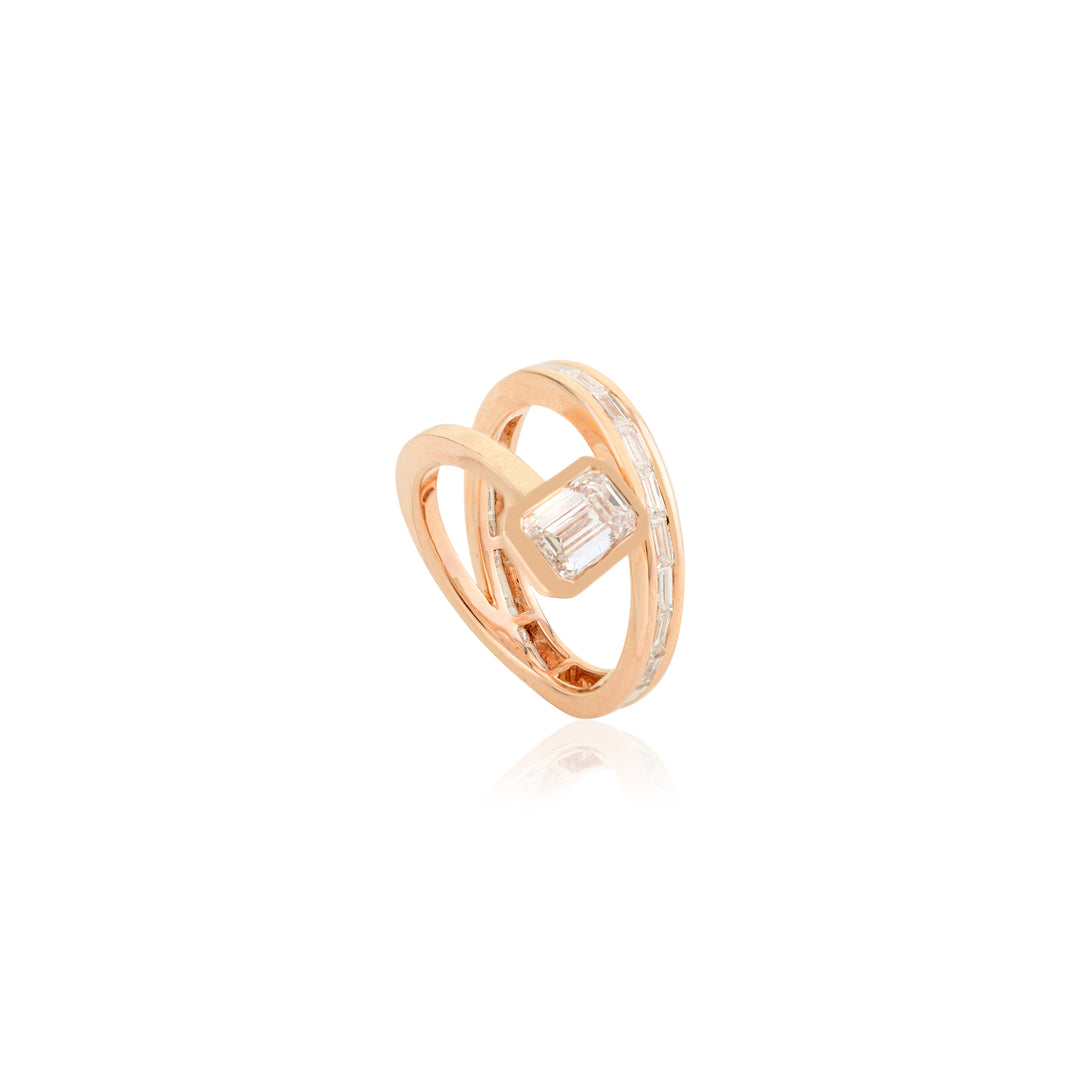 Emerald Cut Engagement Ring