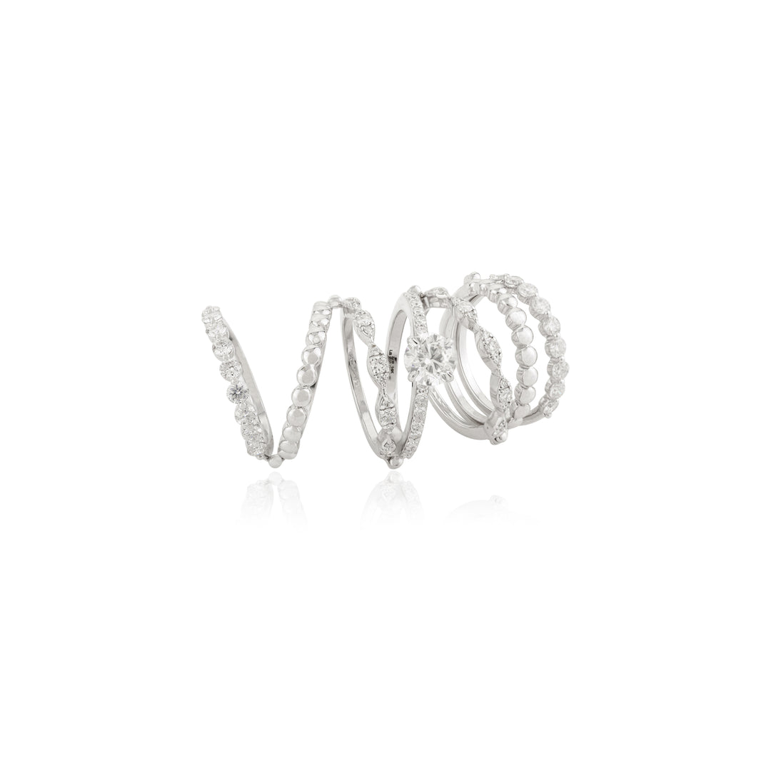 Multi Use Diamond Stackable Ring