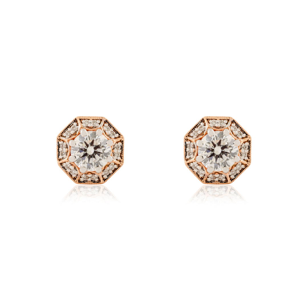 Fancy Solitaire Studs