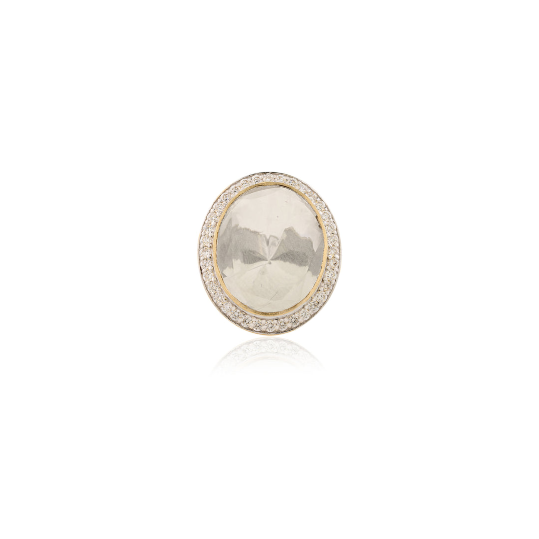 Classic Single Diamond Polki Ring