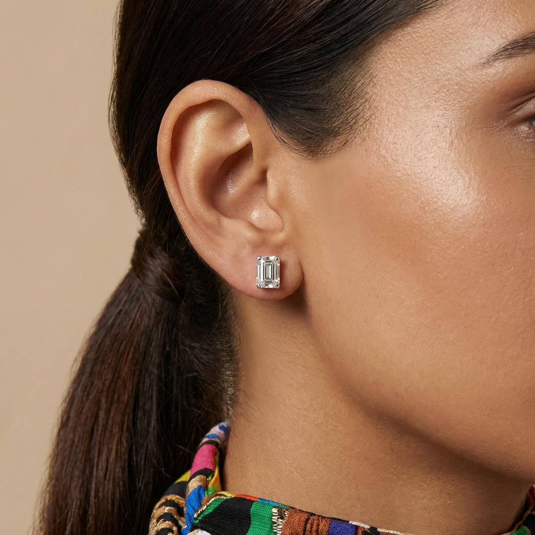 Statement Baguette Studs