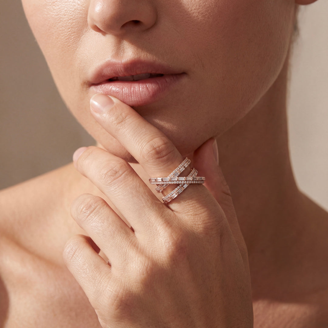 Wrapped Around Diamond Ring