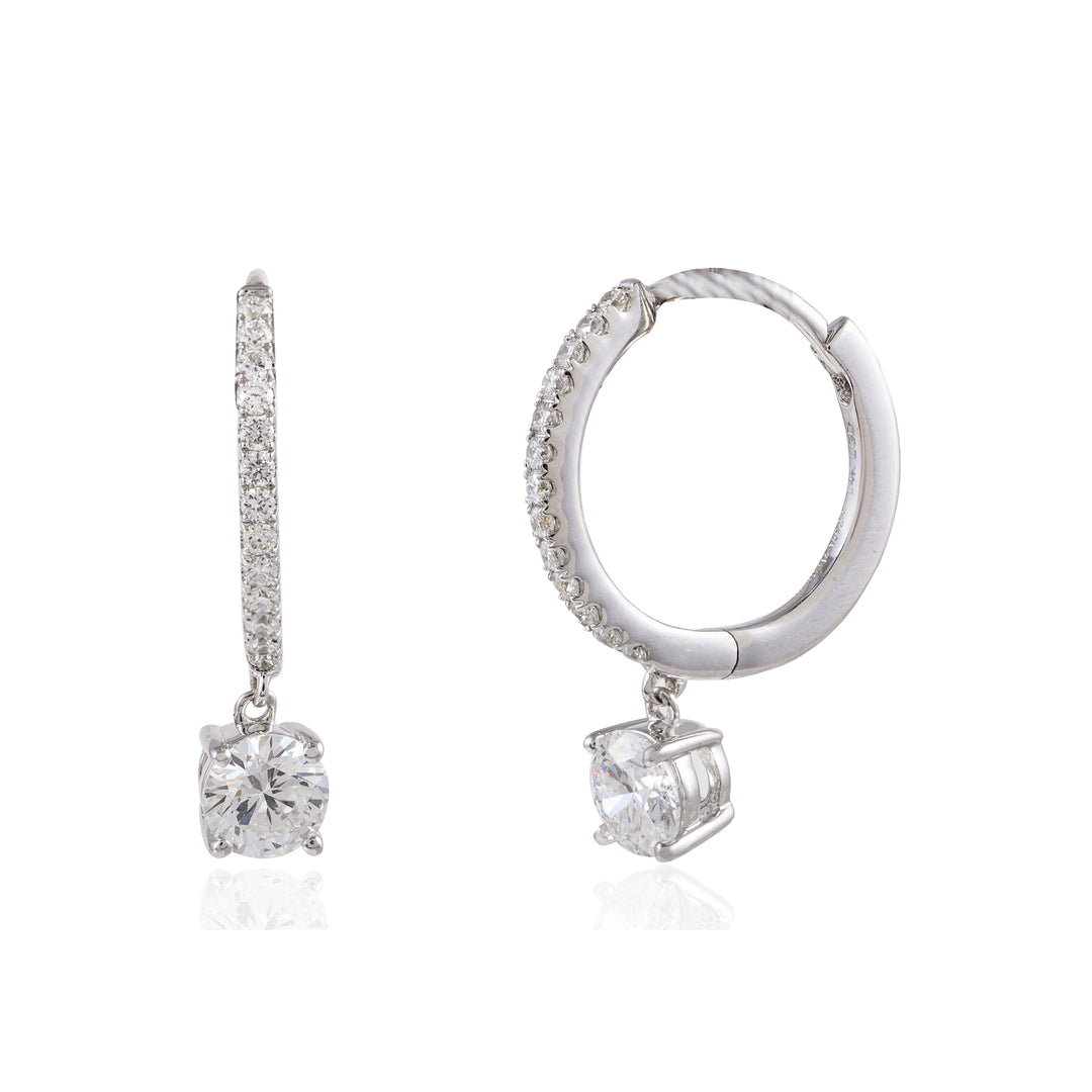 Drop Dangler Hoops
