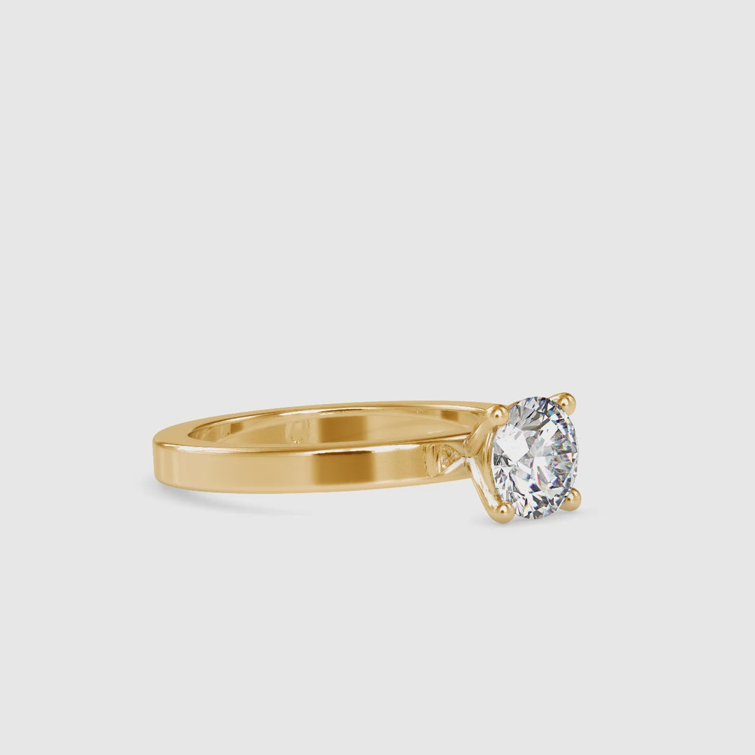 Bold Solitaire Ring