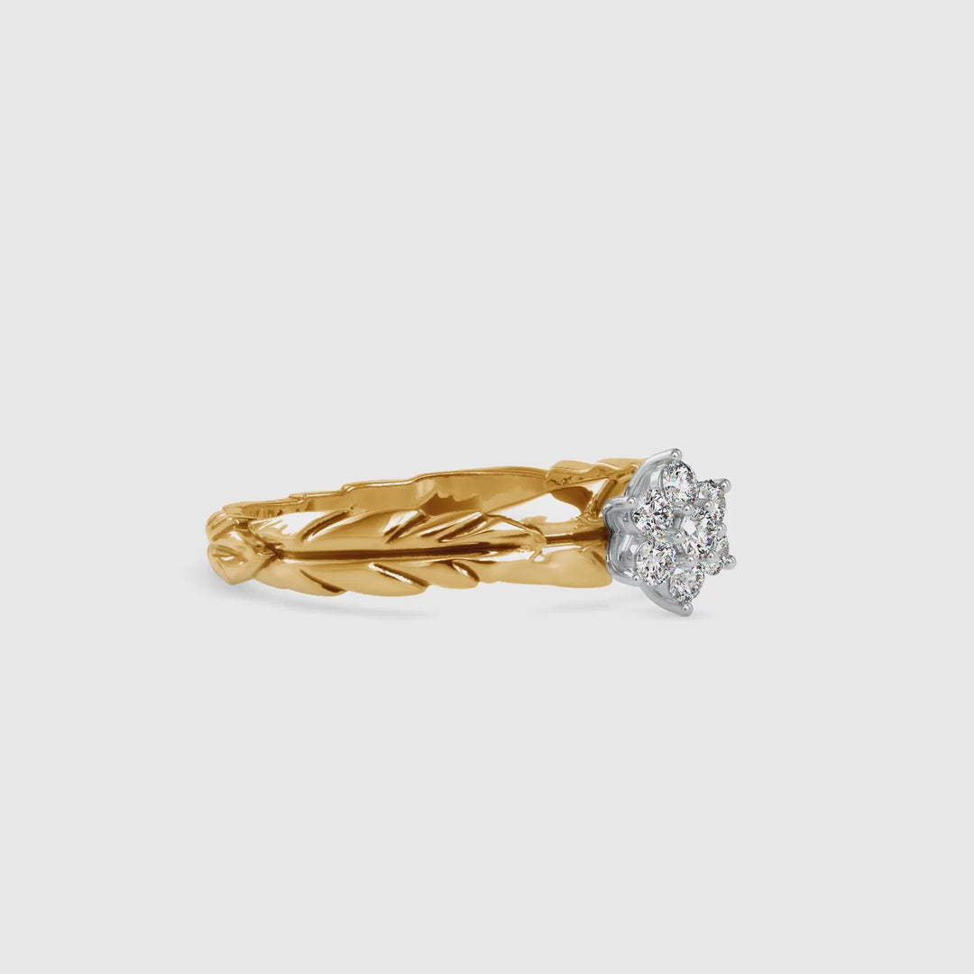 Carving  Metal Ring