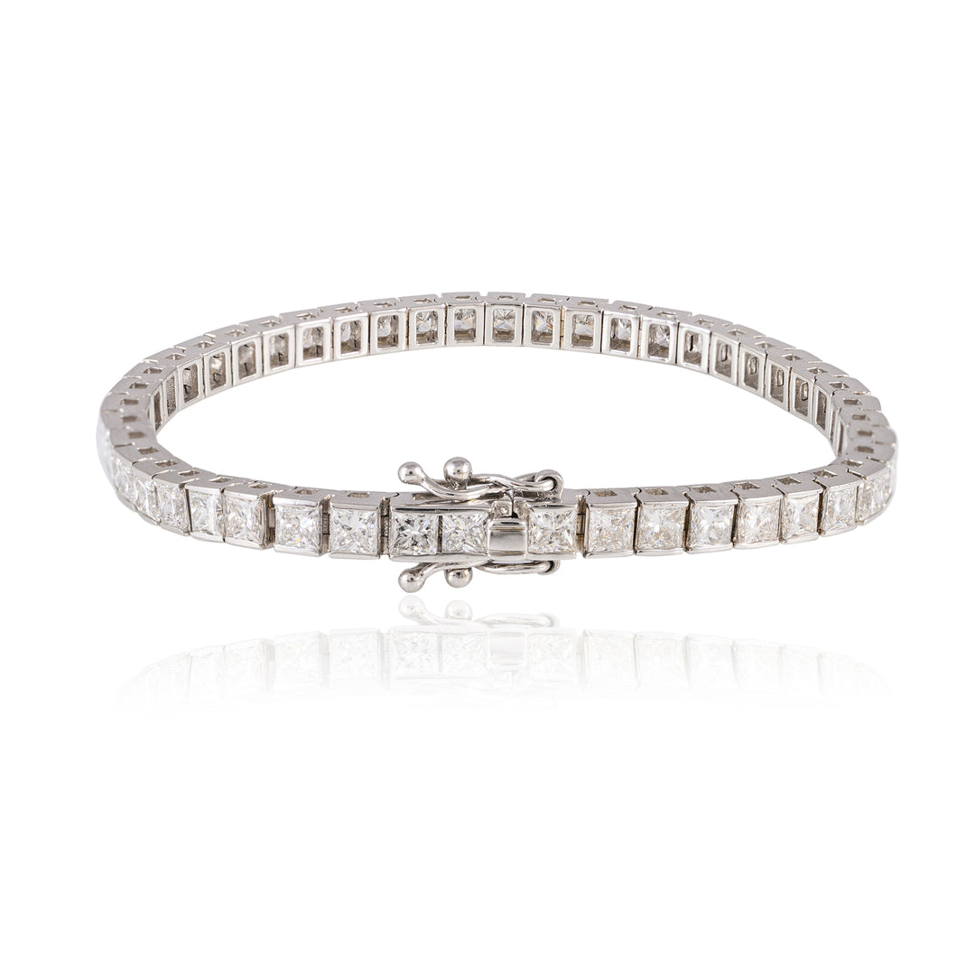 Princess Solitaire Bracelet
