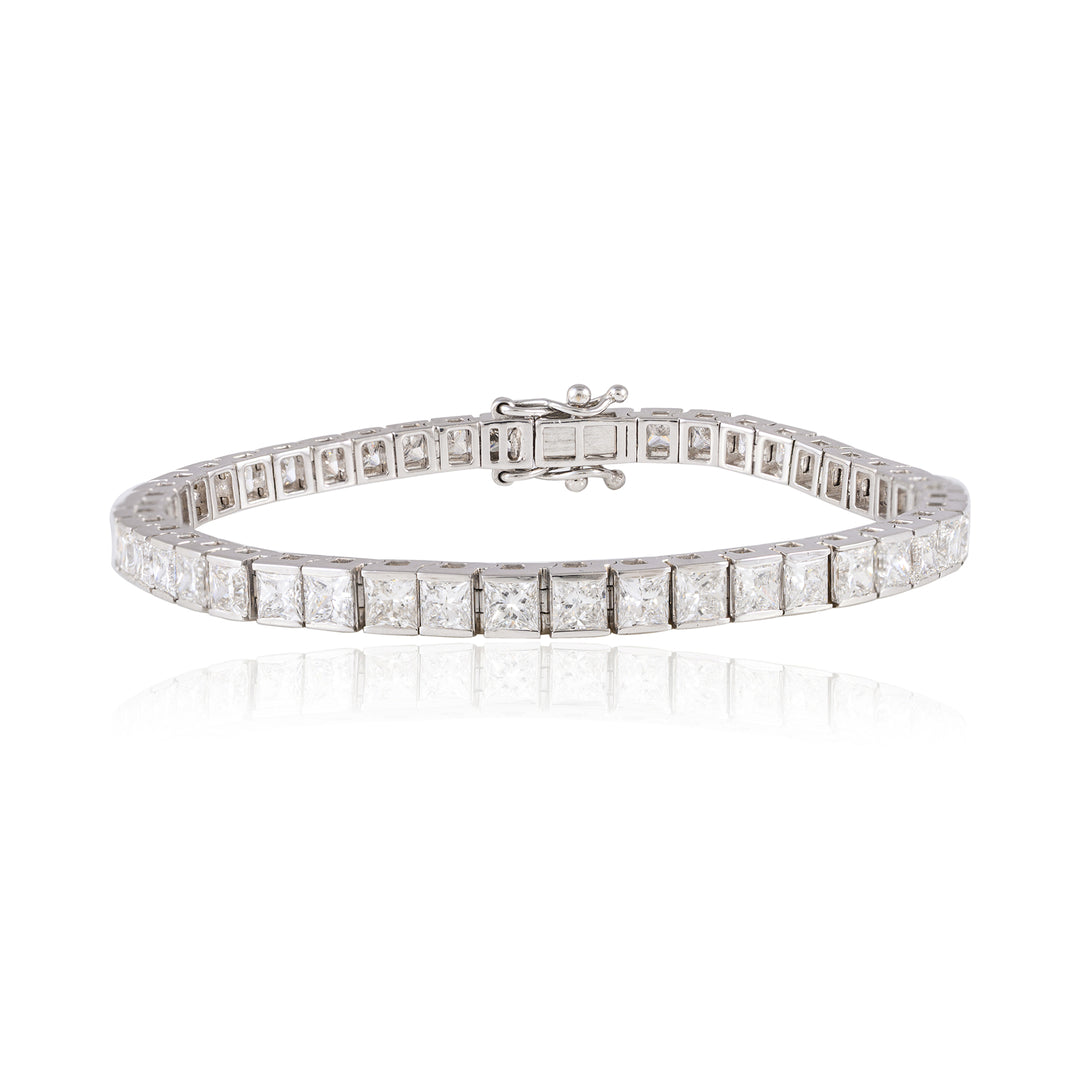Princess Solitaire Bracelet