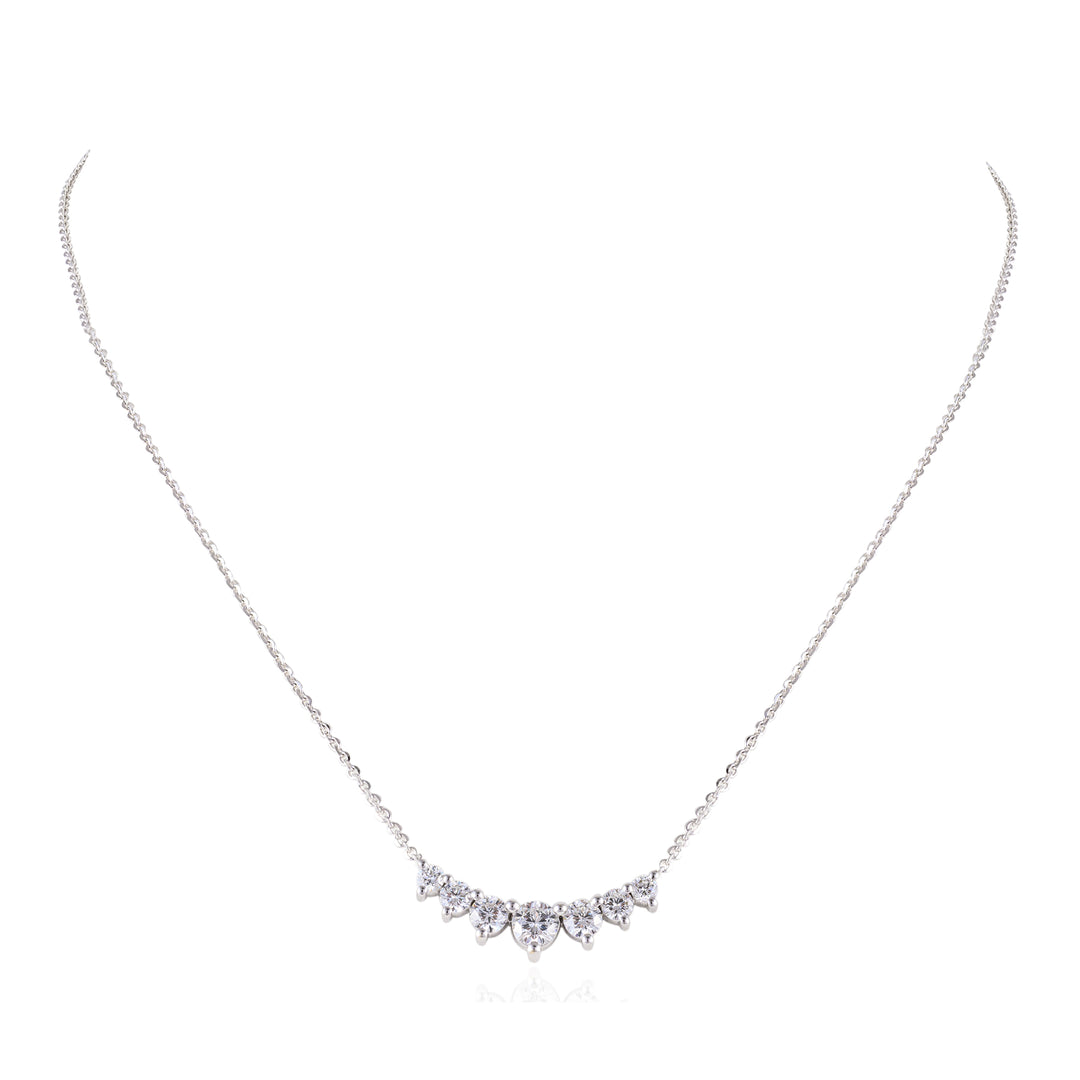 Solitaire Family Necklace